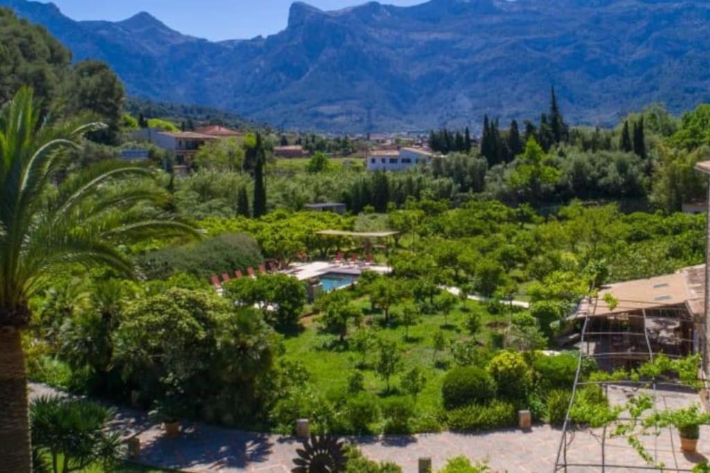 Son Llempaies, Finca For 12 Sóller Buitenkant foto